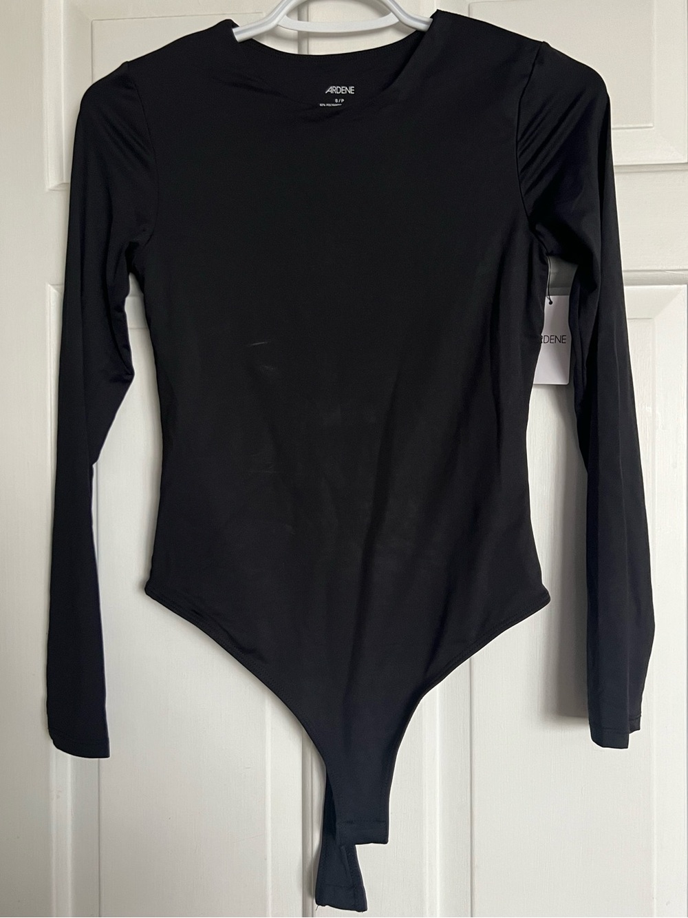 Ardene Black Long-Sleeve One-Piece Bodysuit